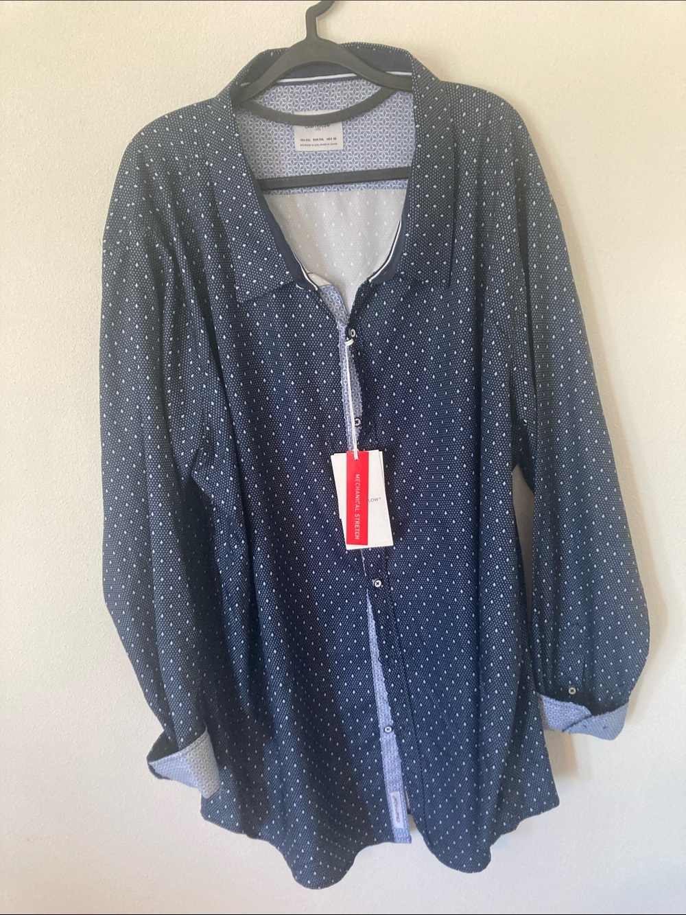 Craft + Flow Men’s 3XL Navy Blue Shirts